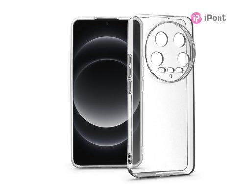 Haffner Clear Case szilikon tok - Xiaomi 14 Ultra - átlátszó