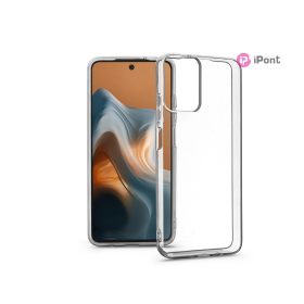   Haffner Clear Case szilikon tok - Motorola Moto G34 - átlátszó