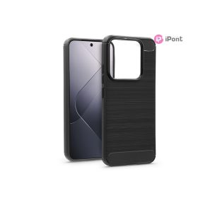 Haffner Carbon szilikon tok - Xiaomi 14 - fekete