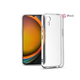   Haffner Clear Case kameravédős szilikon tok - Samsung SM-G556 Galaxy Xcover 7 - átlátszó