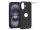 Haffner Carbon szilikon tok - Apple iPhone 16 - fekete