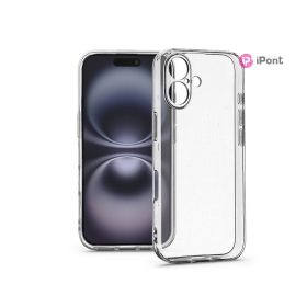   Haffner Clear Case szilikon tok - Apple iPhone 16 - átlátszó