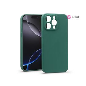Haffner Matt szilikon tok - Apple iPhone 16 Pro - zöld