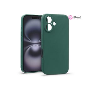 Haffner Matt szilikon tok - Apple iPhone 16 - zöld