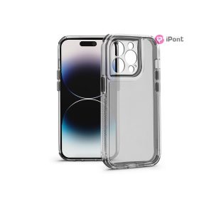   Haffner Matrix Clear kameravédős szilikon tok - Apple iPhone 14 Pro - átlátszó
