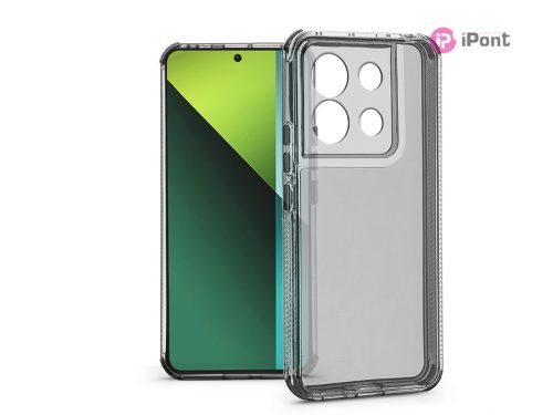 Haffner Matrix Clear kameravédős szilikon tok - Xiaomi Redmi Note 13 Pro 5G/PocoX6 5G - átlátszó