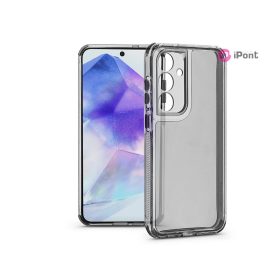   Haffner Matrix Clear kameravédős szilikon tok - Samsung SM-A556 Galaxy A55 5G - átlátszó