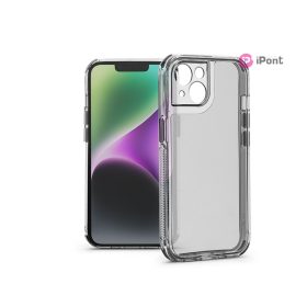   Haffner Matrix Clear kameravédős szilikon tok - Apple iPhone 14 - átlátszó