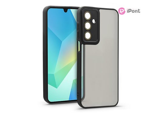 Haffner Variete tok kameravédő lencsevédő üveggel - Samsung SM-A165 Galaxy A16  4G/A16 5G - fekete