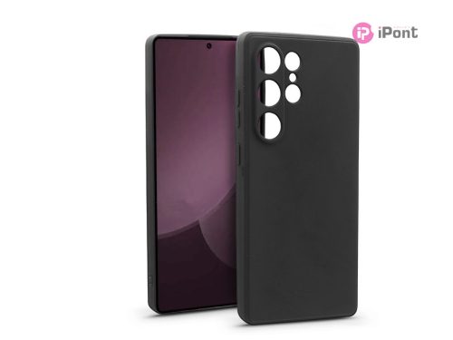 Haffner Soft szilikon tok - Samsung SM-S938 Galaxy S25 Ultra - fekete