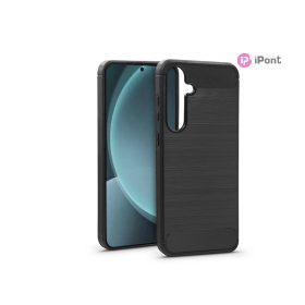   Haffner Carbon szilikon tok - Samsung SM-S931 Galaxy S25 - fekete