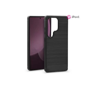   Haffner Carbon szilikon tok - Samsung SM-S938 Galaxy S25 Ultra - fekete