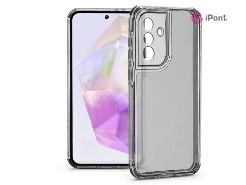 Haffner Matrix Clear kameravédős szilikon tok - Samsung SM-A366 Galaxy A36 5G - átlátszó
