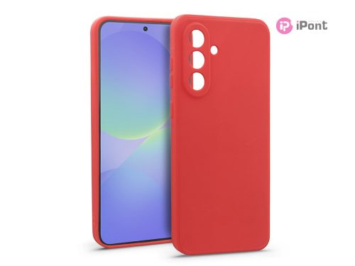 Haffner Soft szilikon tok - Samsung SM-A366 Galaxy A36 5G - piros