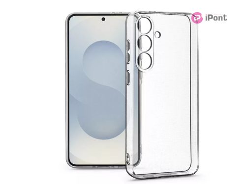 Haffner Clear Case kameravédős szilikon tok - Samsung SM-A566 Galaxy A56 5G -   átlátszó