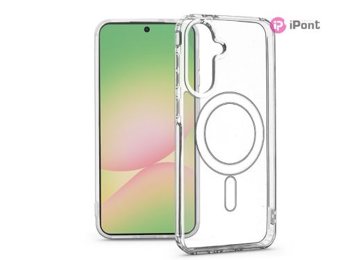 Haffner Clear Mag Cover szilikon tok - Samsung Galaxy SM-A566 A56 5G - átlátszó