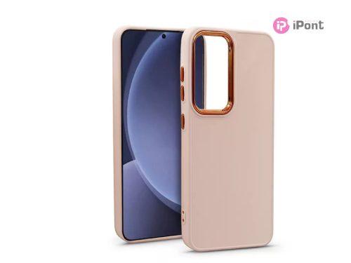 Haffner Frame szilikon tok - Samsung SM-A566 Galaxy A56 5G - pink