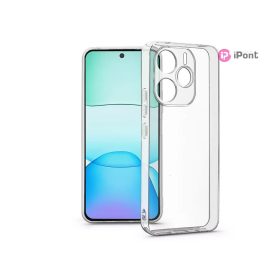   Haffner Clear Case kameravédős szilikon tok - Xiaomi Redmi Note 14 5G - átlátszó
