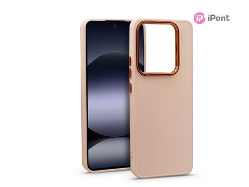 Haffner Frame szilikon tok - Xiaomi Redmi Note 14 4G/Note 14 5G - pink