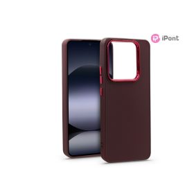   Haffner Frame szilikon tok - Xiaomi Redmi Note 14 5G - bíbor