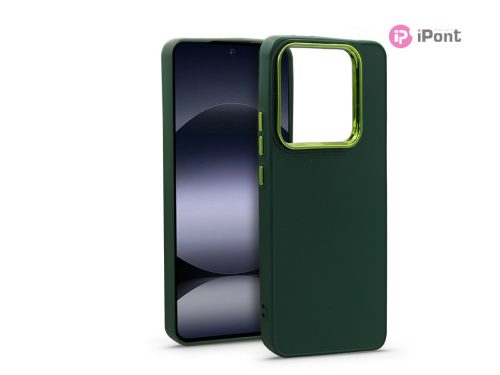 Haffner Frame szilikon tok - Xiaomi Redmi Note 14 4G/Note 14 5G - zöld
