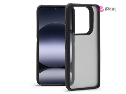 Haffner Neo szilikon tok - Xiaomi Redmi Note 14 4G/Note 14 5G - fekete
