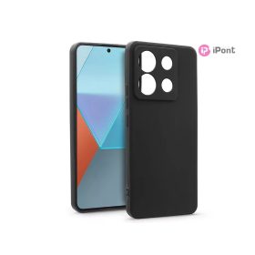   Haffner Soft szilikon tok - Xiaomi Redmi Note 14 Pro+ 5G - fekete
