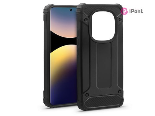 Haffner Armor ütésálló tok - Xiaomi Redmi Note 14 Pro 4G - fekete