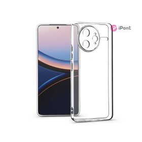   Haffner Clear Case kameravédős szilikon tok - Xiaomi Poco F7 Ultra - átlátszó