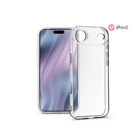   Haffner Clear Case kameravédős szilikon tok - Apple iPhone Air - átlátszó