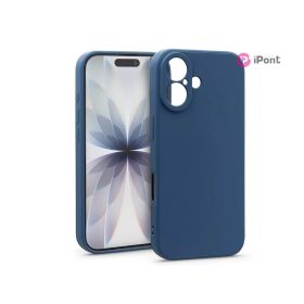 Haffner Matt szilikon tok - Apple iPhone 17 - kék
