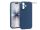 Haffner Matt szilikon tok - Apple iPhone 17 - kék