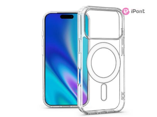 Haffner Clear Mag Cover szilikon tok - Apple iPhone 17 Pro - átlátszó