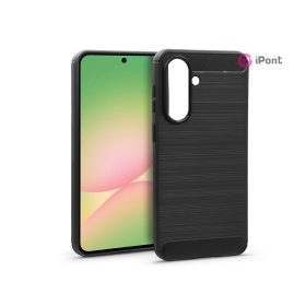   Haffner Carbon szilikon tok - Samsung SM-A576B Galaxy A57 5G - fekete