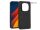 Haffner Carbon szilikon tok - Xiaomi Redmi Note 15 5G - fekete