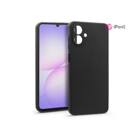   Haffner Matt szilikon tok - Samsung SM-A075 Galaxy A07 4G - fekete