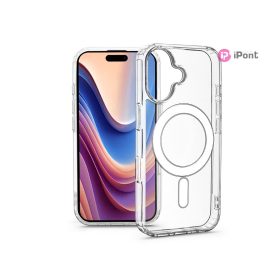   Haffner Anti Shock MagSafe szilikon tok - Apple iPhone 16 Plus - átlátszó