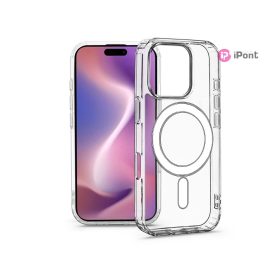  Haffner Anti Shock MagSafe szilikon tok - Apple iPhone 16 Pro Max - átlátszó