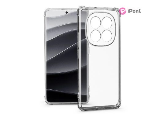 Haffner Anti Shock szilikon tok - Xiaomi Redmi Note 14 Pro 5G/Note 14 Pro+ 5G - átlátszó