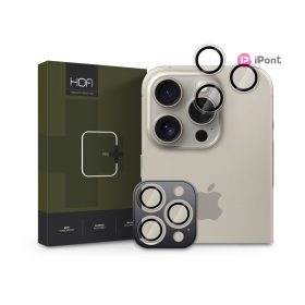   HOFI Camring Pro+ hátsó kameralencse védőüveg - Apple iPhone 16 Pro/16 Pro Max - átlátszó