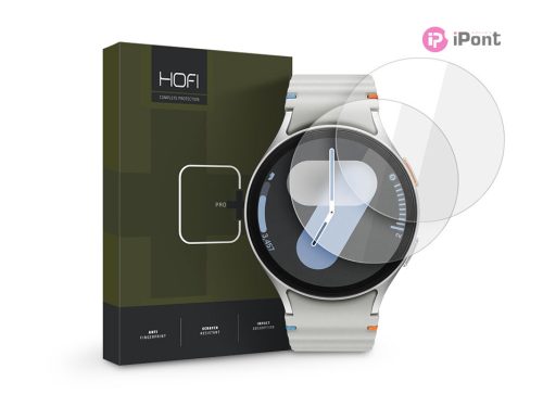HOFI Glass Pro+ - Samsung Galaxy Watch 4/5/6/7 (44 mm) üvegfólia - 2 db/cs - átlátszó
