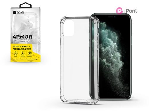 Apple iPhone 11 Pro szilikon hátlap - Roar Armor Gel - átlátszó