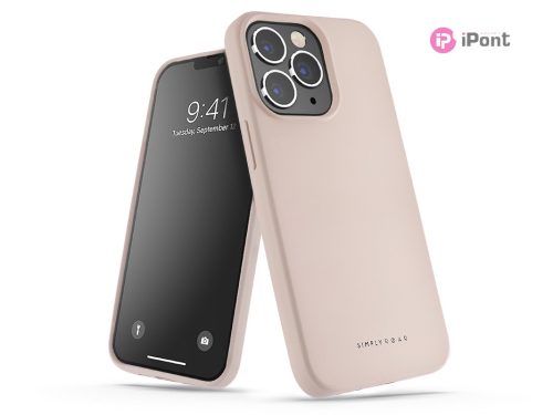 Apple iPhone 13 szilikon hátlap - Roar Space - rózsaszín