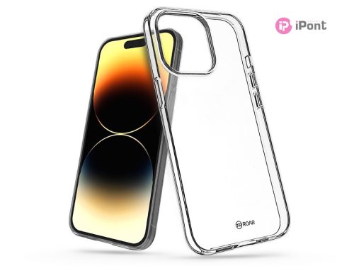 Apple iPhone 14 Pro szilikon hátlap - Roar All Day Full 360 - átlátszó