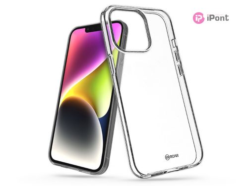 Apple iPhone 14 szilikon hátlap - Roar All Day Full 360 - átlátszó