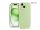 Apple iPhone 15 szilikon hátlap - Roar Cloud Skin - zöld