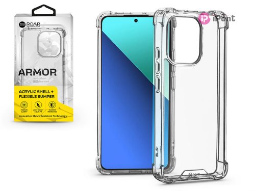 Xiaomi Redmi Note 13 4G szilikon hátlap - Roar Armor Gel - átlátszó