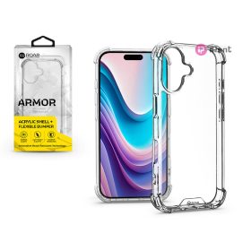   Roar Armor Gel szilikon tok - Apple iPhone 16 Plus - átlátszó