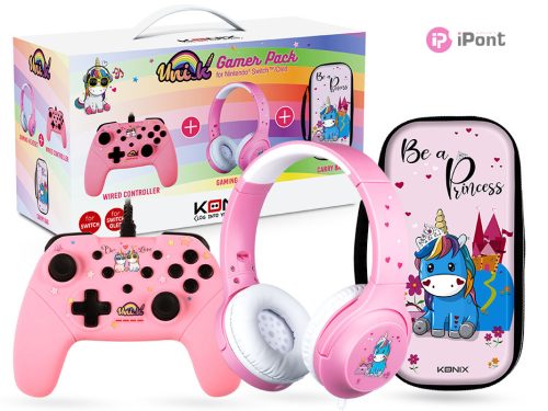 Konix Unik Be a Princess" Gamer pack"