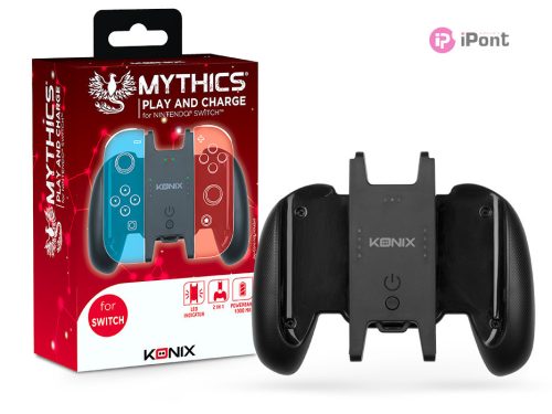 Mythics Play and Charge Nintendo Switch Joy-Con töltő markolat